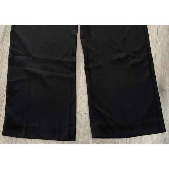 Lilly Pulitzer Womens Kylo Jumpsuit Onyx Black MISSING BELT Wide Leg Sz 16 $198 - Picture 8 of 13